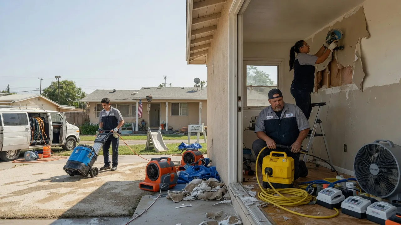 Water Damage Restoration in The Plains, OH near me